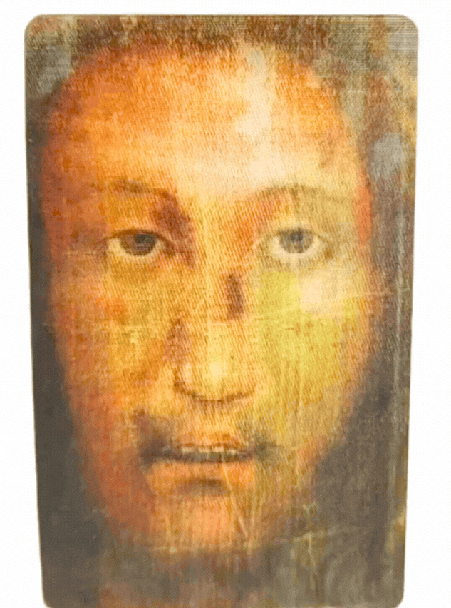 Karta 3D - Oblicze Chrystusa z Manoppello i Całun Turyński – Przenikające się Tajemnice